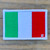 Italy Flag 2x3 Loyalty Patch