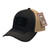 Ball Cap - Black with Tan Mesh