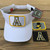 Appalachian State Gift Set - White Visor with Three Patches Appalachian State Gift Set - White Visor with Three Patches