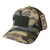 Ball Cap - Camouflage with Olive Mesh Front Angle