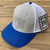 Ball Cap - Royal Blue and Heather with White Mesh - Side Ball Cap - Royal Blue and Heather with White Mesh - Side