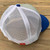 Ball Cap - Royal Blue and Heather with White Mesh - Rear Ball Cap - Royal Blue and Heather with White Mesh - Rear