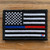 Thin blue line and thin red line on US flag 2x3 Loyalty Patch