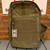 OD Green Patch Collector Backpack - back
