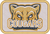 Evans Middle School Cougars Alternate Logo 2x3 Loyalty Patch