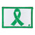 Mental Health Awareness Green Ribbon 2x3 Loyalty Patch