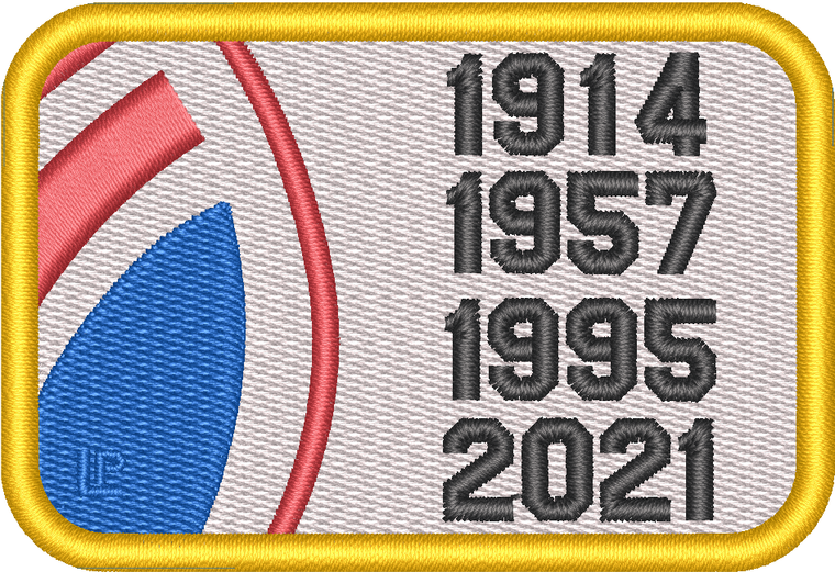 Atlanta Braves World Series Years 2x3 Loyalty Patch