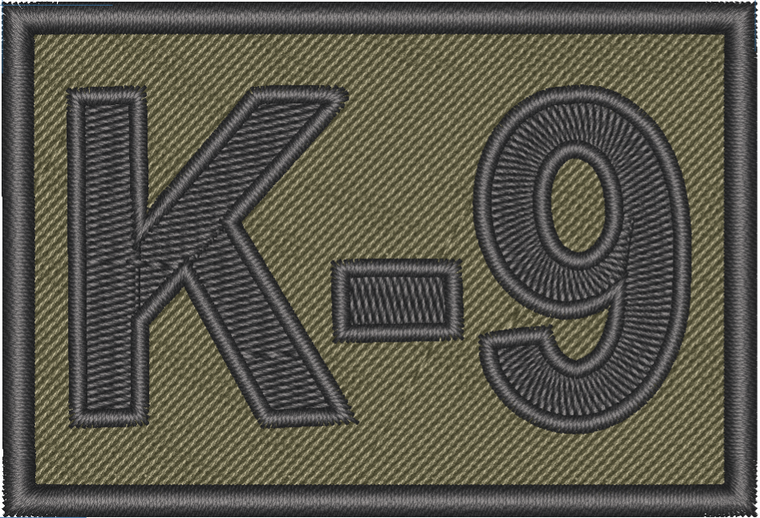 K-9 2x3 Loyalty Patch