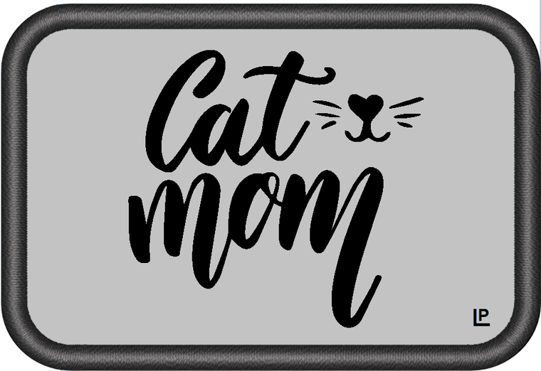 Cat Mom 2x3 Loyalty Patch