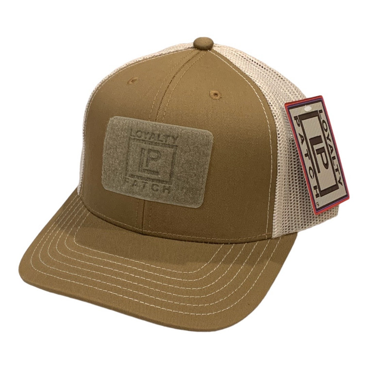 Coyote Brown Mid Profile Trucker - front