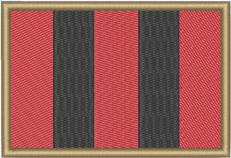 Atlanta United 5 Stripes 2.0 2x3 Loyalty Patch