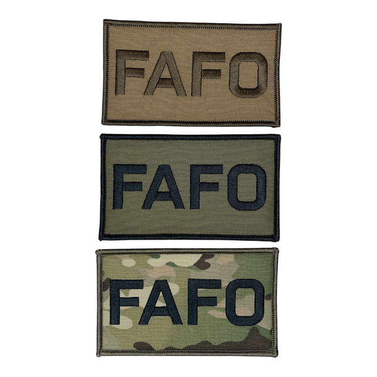 FAFO 3x5 Loyalty Patch