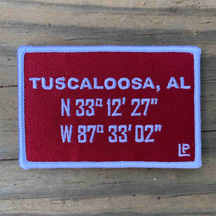 Tuscaloosa Stadium Coordinates 2x3 Loyalty Patch