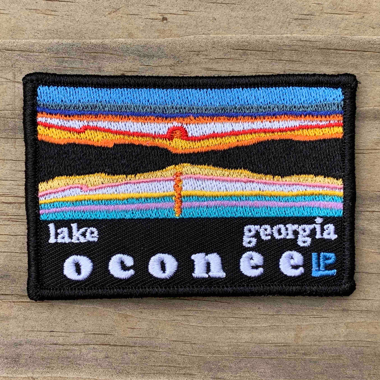 Lake Oconee Sunset 2x3 Loyalty Patch