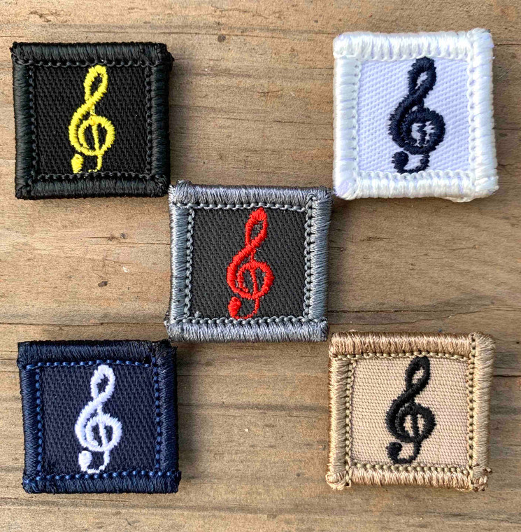 Treble Clef 1x1 Loyalty Badge