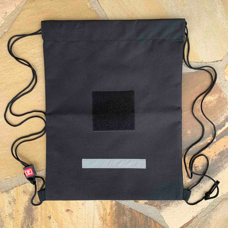 Drawstring Backpack - Black