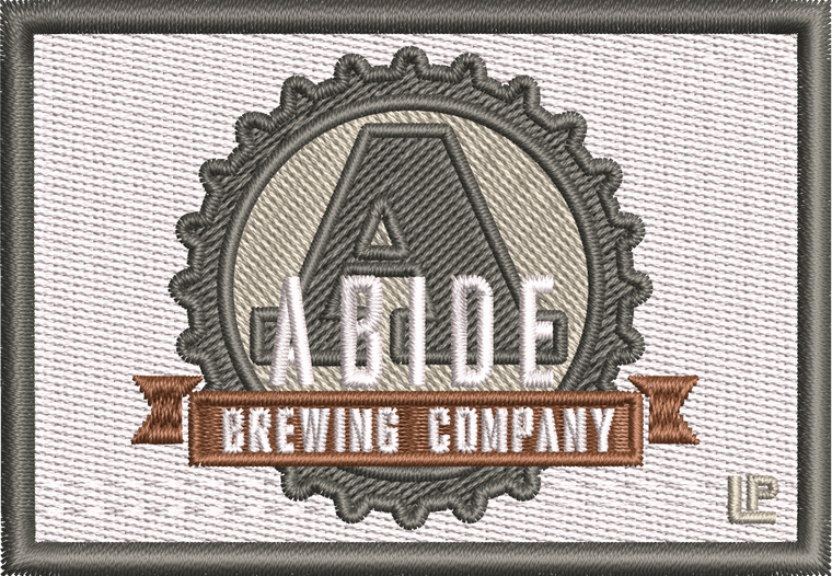 Abide Brewing Company Bottle Cap 2x3 Loyalty Patch Digital Concept