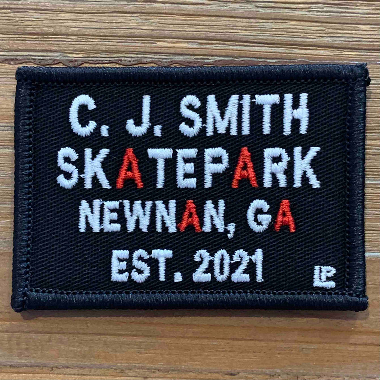 C. J. Smith Skate Park 2x3 Loyalty Patch