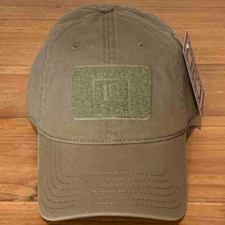 Olive Dad Hat - Front View