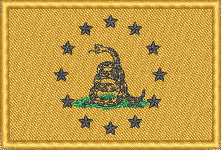 Gadsden 13 Star 2x3 Loyalty Patch