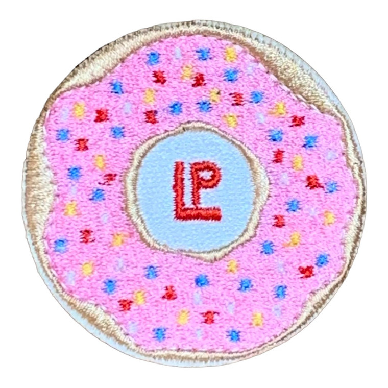 2" Die Cut Donut w Sprinkles - 2x2 Loyalty Patch