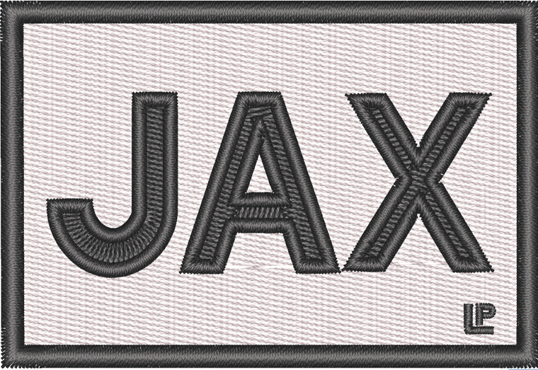 JAX Jacksonville Florida 2x3 Loyalty Patch