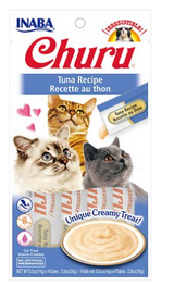 Inaba Churu Grain-Free Tuna Puree Tube Cat Treat 4 pk