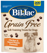 Bil Jac Grain-Free Soft Chicken & Sweet Potato Training Treats 10 oz