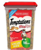 Whiskas Temptations Backyard Cookout Flavor Cat Treats 16 oz