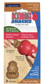 Kong Snacks Medium/Large Peanut Butter Dry Dog Treats 11 oz