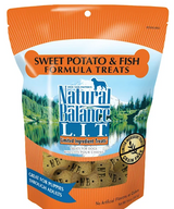 Natural Balance L.I.T. Limited Ingredient Treats Sweet Potato & Fish Formula For Dogs 14 oz