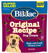 Bil Jac Original Recipe Dog Fresh Chicken Liver Treats 10 oz