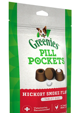 Greenies Pill Pockets for Tablets, Hickory Smoke Flavor for Dogs 30 ct