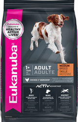 Eukanuba Adult Maintenance Medium Breed Chicken Formula Dry Dog Food 30 lb