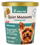 Naturvet Quiet Moments Soft Chews Calming Supplement for Dogs