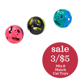 Coastal Pet Products Turbo Plastic Lattice Ball Cat Toys