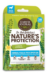 Earth Animal Nature's Protection Herbal Flea & Tick Spot-On Treatment