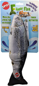 Spot Ethical Pet Flippin' Fish Catnip Cat Toy