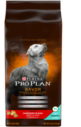 Purina Pro Plan Adult Shredded Blend Beef & Rice Formula Dry Dog Food