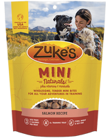 Zuke's Mini Naturals Salmon Recipe Dog Treats