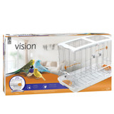 Vision Bird Cage For Large Birds, L01 Small Wire, 30.7"L X 16.5"W X 22"