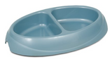 Petmate Double Diner Plastic Dog & Cat Dish with Microban 1 cup