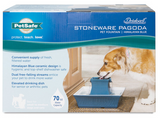 PetSafe Drinkwell Porcelain Stoneware Pagoda Pet Fountain .5 gal
