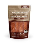 Collachews 6 in Collagen Bully Flavored Roll 4 pk