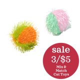 Coastal Pet Products Turbo Fuzzy Ball Cat Toy