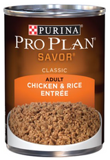 Purina Pro Plan Savor Adult Classic Chicken & Rice Entree Canned Dog Food