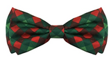 Huxley & Kent Holiday Scottish Bow Tie Collar Accessory