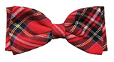 Huxley & Kent Holiday Tartan Bow Tie Collar Accessory