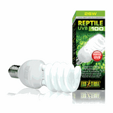 Exo Terra Reptile UVB 100 Tropical Terrarium Bulb, Coil Compact Fluorescent