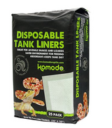 Komodo Disposable Reptile Tank Liners, 25 pack